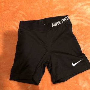 Nike pro workout shorts